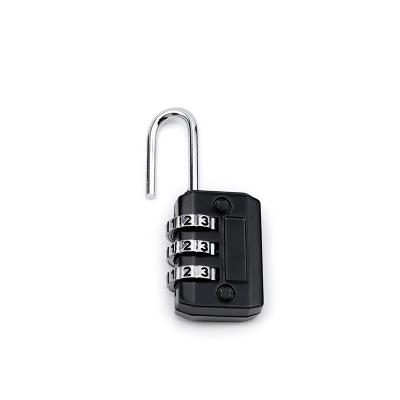 China Security Management Industrial Kirsite C Digit Small 3 Digit Metal Cabinet Code Door Locks for sale