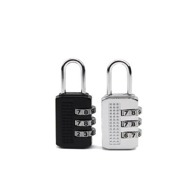 China Security management hot sale quality c custom small 3 digit metal diary luggage code lock for sale