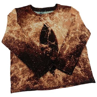 China QUICK DRY warm crewnecks all sale tapestry plus size custom made sweatshirt tapestry shirt jacquard tapestry pullover sweater man for sale