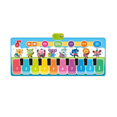 China ELECTRONIC ORGAN ANIMAL MAT Musical Toys for Toddlers, Little Girl Boy Learning Toys Gift, Kids Baby Toddler Floor Piano Dance Musical Mat for sale