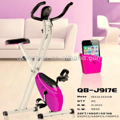 China Lose Weight Fashion Gym Adjustable Magnetic Bikes Exercise Bike Lady Pink Fitness Equipments for sale