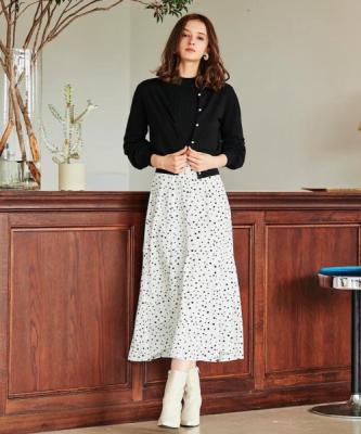 China Spring Anti-Static Autumn Print Custom Elegant Fishtail Long Skirts Women, Ladies Floral Office Uniform Long Skirts New Fashion for sale