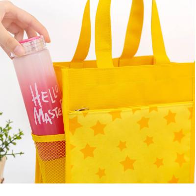 China 2021 New Oxford Style Light Weight Picnic Bag Large Capacity Oxford Bag Picnic Fruit Tote Bag Camping Lunch Tote Bag for sale