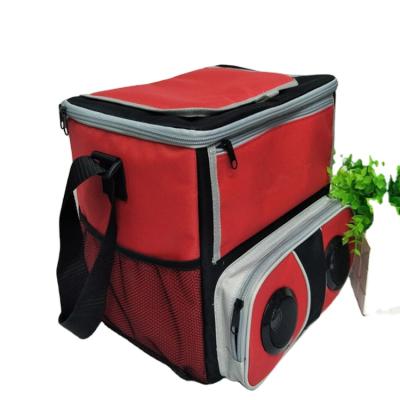 China Outdoor And Camping Waterproof Portable Box Oxford Cloth Cooler Bag For Food Cooler Bag for sale