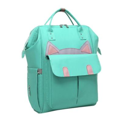 China Fashion Mother Baby Waterproof Diaper Bag Wholesale Multifunctional Waterproof Diaper Storage Bag for sale