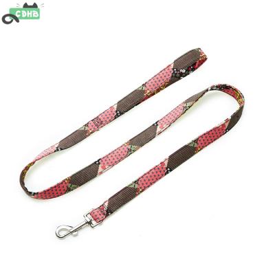 China Quick Release Wholesale Bohemia Colorful Luxury Lightweight Fashion Small Dog Pet Leash for sale