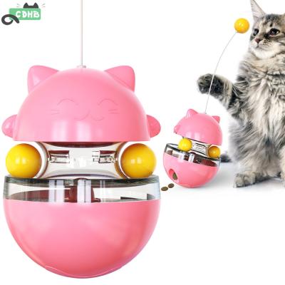 China Viable Wholesale Hook Cat Toy Automatic Rotating Tumbler Pet Toy for sale