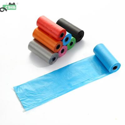 China Wholesale Multi Color Degradable Pet Waste Bag Cat Dog Poop Roll Type Stocked for sale