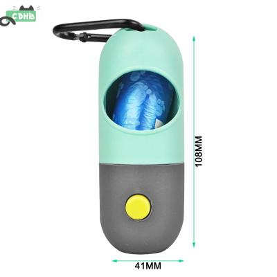 China New Stored Pet Poop Bag With Led Lightweight Portable Toilet Pet Waste Bag for sale