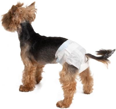 China Super Absorbent Stocked Breathable Dog Diaper XL Disposable for sale