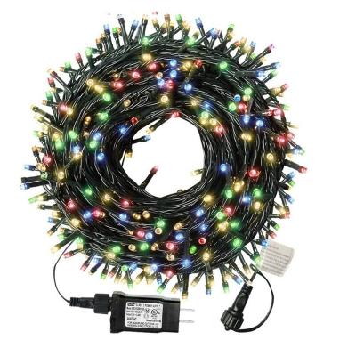 China Fairy Holiday Led String Light 8 Patterns Waterproof Outdoor Wedding Party 75Ft 200 LED String Christmas Lights for sale