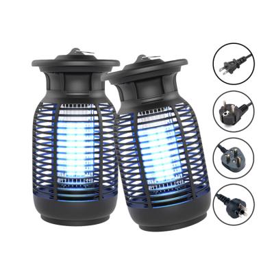 China Viable Effective Mosquito Trapping Lamp Non-Toxic Silent Electric Shock Photocatalyst Mosquito Killer Indoor Lamp for sale