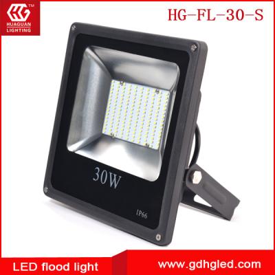 China Luces de inundación del poder más elevado LED de HG-FL-30-S SMD con el marco de la aleación de aluminio en venta