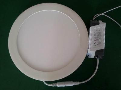 China Environment Friendly 12W LED Recessed Panel Lights / Round LED Panel Light for sale