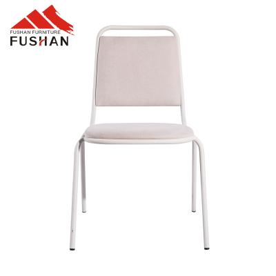 China Hotel Home Office Traditional Commercial Modern Modern Furniture Dining Banquet Wedding Party Event Cafe Stainless Steel Stackable Chair for sale