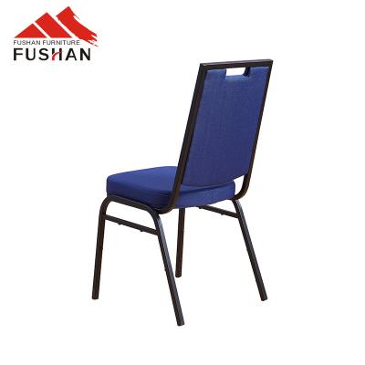 China Wholesale Durable Modern Stackable Meeting Room Conference Hall Furniture Metal Stainless Steel Dining Hotel Banquet Chair For Training for sale