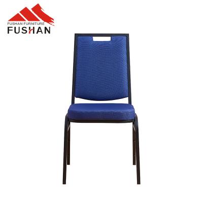 China Modern Metal Fabric Wedding Chair High Quality Banquet Seat Chair Modern Hotel Party Gathering Cushion Upholstered Chair for sale