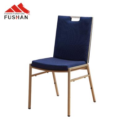 China Modern Hot Selling Wooden Furniture Living Room Leg Metal Seat Chesterfield Hotel Dining Chair for sale