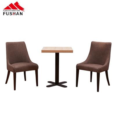 China MESA y PANEL high quality melamine round sillas cafe restaurant dining set design modern banquet table for sale