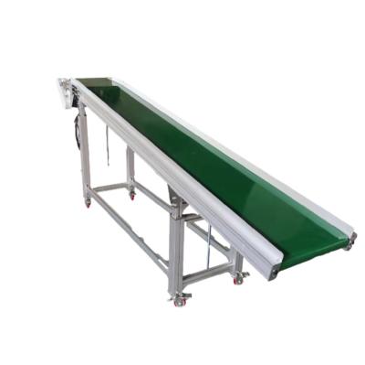 China Wood 2022 best seller durable pvc pu conveyor belt machine with adjusted speed for sugar food beverage industry for sale