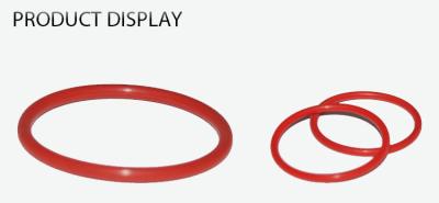 중국 빨간 OEM IRHD NBR 실리콘 고무 폼 O 링 고온 저항 및 내구성 판매용