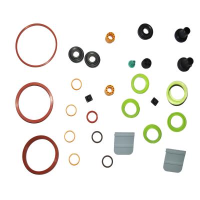 China Custom Slicone Rubber O-rings High Temperature 275C FKM 75 Black Rubber O Ring for sale