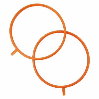 China Gummidichtung Ring Orange O Ring Molded Gasket des Auto-Buna-EPDM MVQ zu verkaufen