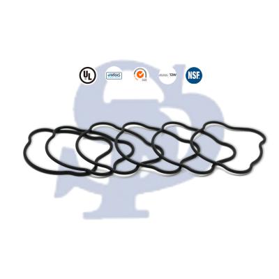 China FKM Silicone HNBR FVMQ Gummiverschlussdichtung mit IATF16949 / NSF 61 / UL 157-Zertifizierung zu verkaufen