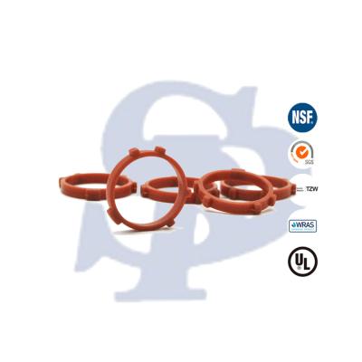 China FKM Silicone HNBR FVMQ Rubber Seal Gasket Gemaakt Rubber Flat Gasket Te koop