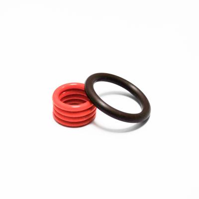 China Hoogwaardig op maat ontworpen FDA & Food Grade Silicone Rubber Molding Rubber O Ring Te koop