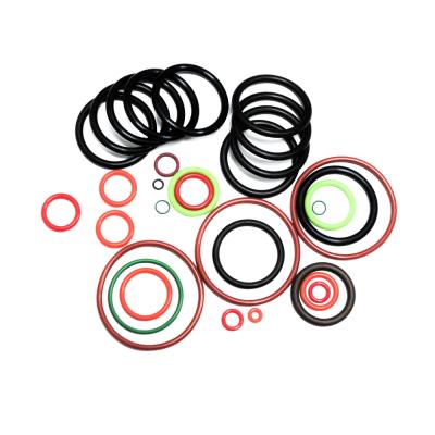 China High Temperature 315C Silicone Rubber O Rings Oil Resist FKM FPM Rubber O-rings Te koop