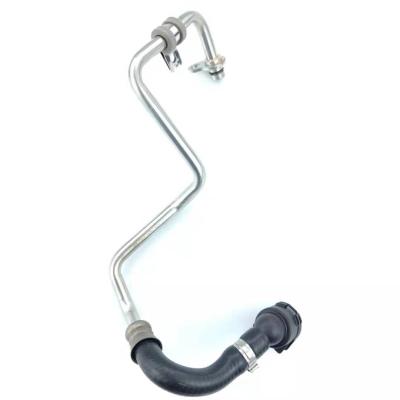 China Original Aluminum Top Selling Auto Parts Turbocharger Tube 11537643226 Coolant Return Hose For BMW for sale