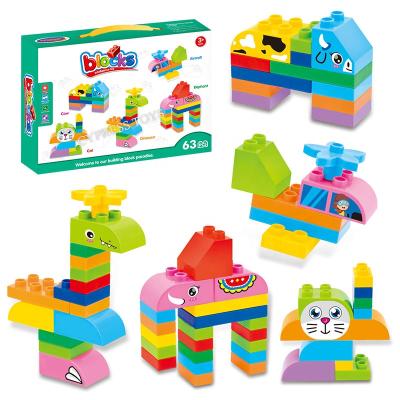 China Construction Toy Educational Toys Kids Home Game Building Block DIY Block Building Block Toys for sale