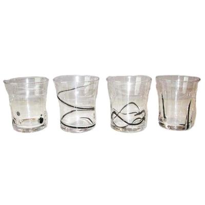 China Home Sustainable Convenient Colored Glass Tumbler Wedding Leakproof Glass Coffee Tumbler for sale