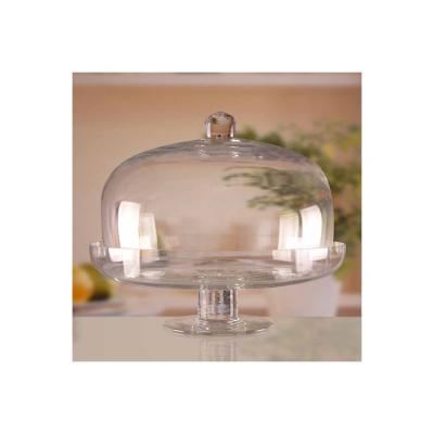 China Various Good Quality Dishwasher Safe Small Dust Proof Glass Dome Cake Glass Dome Cover for sale