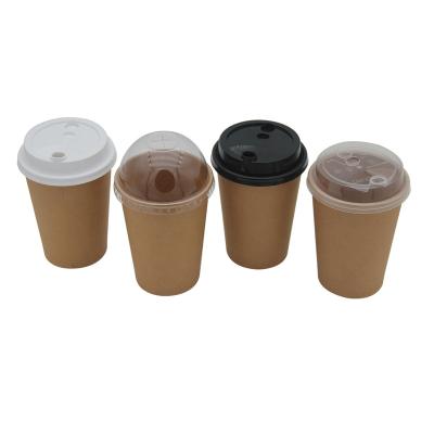 China Bio-degradable Custom High Quality Print Personalized Disposable Takeaway Espresso Hot Drink Paper Coffee Cups With Lids 16 Oz for sale