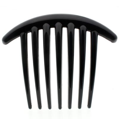 China Anniversary ; commitment ; present ; part ; wedding ; The advertisement ; birthday wholesale price black plastic side comb hair comb clip for sale