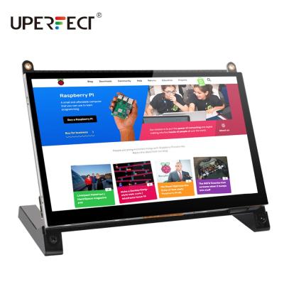 China Uperfect 7 inch IPS Touch Screen Monitor 1024X600 for Raspberry Pi 4/3 /2/ Zero, Windows 7/8/10, Mac, Xbox/PS4 7 inch for sale