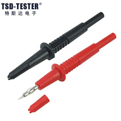 China Super Elasticity And Fixing Strength Insulation Puncture Needle Multimeter Nondestructive Test Probe Red/Black for sale