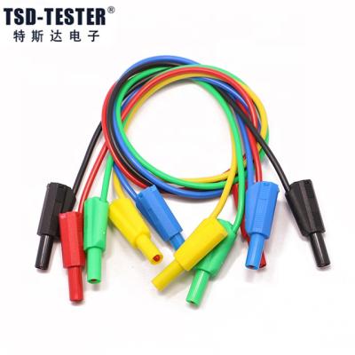 China audio & Visual Colored Banana To Dry Soft Banana Plug Test Wire for sale