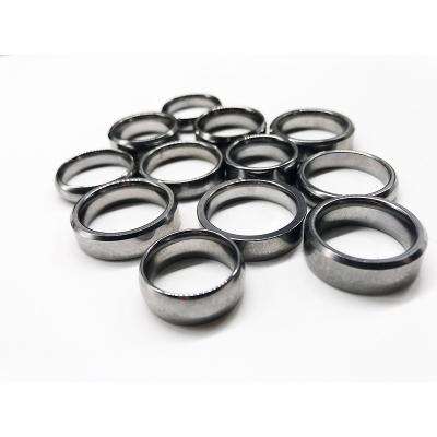 China Burnishing High quality and simple design tungsten carbide jewelry ring for sale