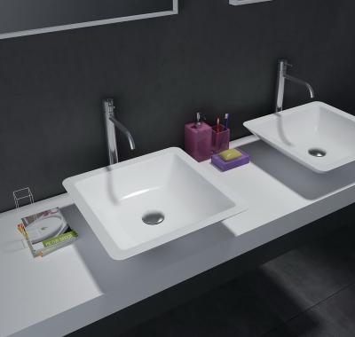 China Modern Bathroom Vanities Custom Made Wash Basin for sale