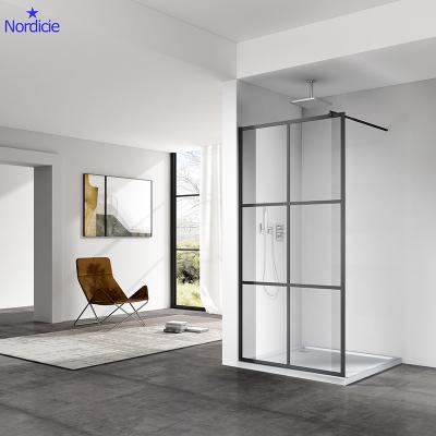 China Frameless Shower Enclosure Small Bathroom Sliding Shower Doors Tempered Glass Modern Glass Shower Enclosures for sale