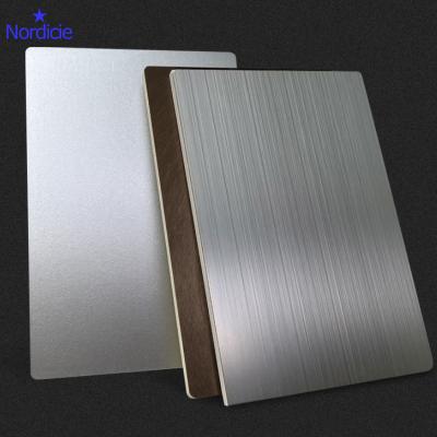 China Modern European ECO-Friendly+fireproof+waterproof Bamboo Charcoal Wood Veneer Mirror Fiber Wall Panel Metal Marble Wood Wall Panel for sale