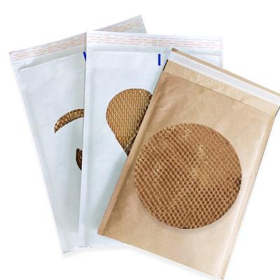 China BIODEGRADABLE 100% Biodegradable Self-Sealing Cushioning Protection Mailing Bag Custom Express Mailing Bag Honeycomb Packaging for sale