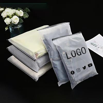 China Moisture Proof Factory hot sale 100% biodegradable packaging plastic bags swimwear clothes Ziplock PE T-shirt bags with logo for sale