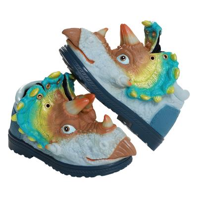 China Others 2021 Creative Dinosaur Children's Shoes Raining Boots Girls Sports Shoes Tyrannosaurus Shoes Manufacturers for sale