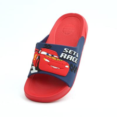 China 2021 Fashion Trend Wholesale New Non-slip Children Beach Slippers Creative Red Cute Slippers Summer Comfortable Sandals for sale