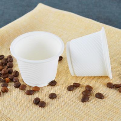 China Beverage Cup Pla 110ml Eco-Friendly Biodegradable Biodegradable Plastic Disposable Cup for sale