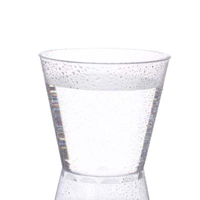 China Popular Chinese Manufacturer Plastic Clear Disposable Drinking Water Cup 5oz 150ml PS for sale